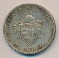 1938. 5P Ag "Szent István" T:2
