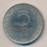 1948. 5Ft Ag "Petőfi" T:2-