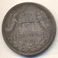 1900. 5K Ag "Ferenc József" T:3