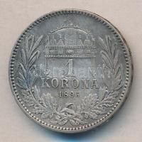 1895KB 1K Ag "Ferenc József" T:3