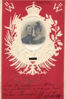 Wilhelm II and Augusta Victoria of Schleswig-Holstein, Emb. (EB)