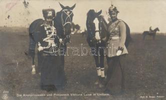 Princess Victoria Louise of Prussia in uniform (fa)