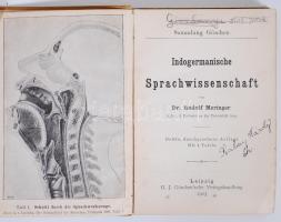 Prof. Dr. Rudolf Meringer: Indogermanische Sprachvissenschaft. (Sammlung Göschen) Leipzig, 1903, G.J...