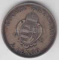 1935. 2P Ag "Pázmány" T:2