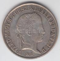 1848KB 20Kr Ag "V. Ferdinánd / Madonna" T:2-