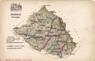 Udvarhely county map (EM)