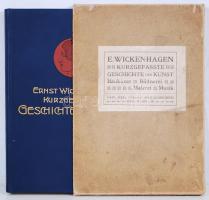 Wickenhagen, Ernst: Kurzgefaßte Geschichte der Kunst. Baukunst, Bildnerei, Malerei, Musik Eßlingen, ...