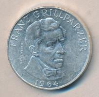 Ausztria 1964. 25Sch Ag "Franz Grillparzer" T:1-/2 Austria 1964. 25 Schilling Ag "Franz Grillparzer" C:AU/XF