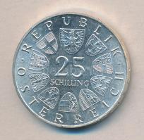 Ausztria 1964. 25Sch Ag "Franz Grillparzer" T:1-/2
Austria 1964. 25 Schilling Ag "Fra...