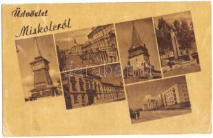 1954 MTK focicsapat által aláírt képeslap, köztük Gellért aláírásával