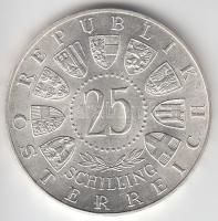 Ausztria 1961. 25Sch Ag "40 éves Burgenland" T:2
Austria 1961. 25 Schilling Ag "40th ...