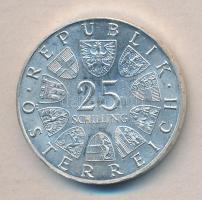 Ausztria 1968. 25Sch Ag "Lukas von Hildebrandt" T:2
Austria 1968. 25 Schilling Ag "Lu...