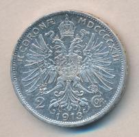 Ausztria 1913. 2K Ag T:2
Austria 1913. 2 Corona Ag C:XF