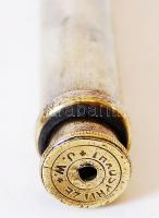 cca 1900 Sárgaréz virágpermetező a Mauthner Ödön féle Cs. és kir. Udvari Magkereskedésből / 
Vintage...