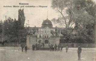 Homonna Andrássy castle (Rb)