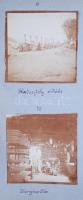 1914 Vizuális napló az első világháború első évéből 80 katonai fotó, sok képaláírással + további Kol...