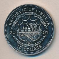 Libéria 2001. 10$ "Szabadság pillanatai-Spanyol polgárháború 1936/37" multicolor T:PP
Libe...