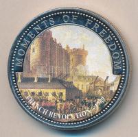 Libéria 2001. 10$ "Szabadság pillanatai-Francia forradalom 1789." multicolor T:PP Liberia 2001. 10 Dollars "Moments of Freedom-French Revolution 1789." multicolor C:PP