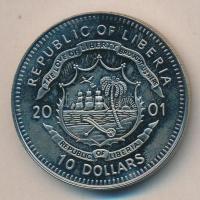Libéria 2001. 10$ "Szabadság pillanatai-A második világháború vége 1945." multicolor T:PP
...