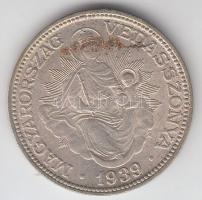 1939. 2P Ag "Madonna" T:1-,2