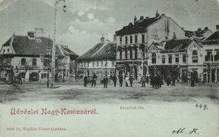 Nagykanizsa Erzsébet tér, szálloda (EK)