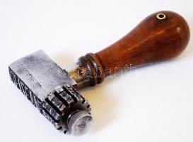 cca 1970 "Kifizetve" dátumbélyegző