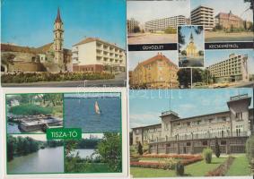 189 db modern, magyar városképes lap / 189 modern, Hungarian postcards