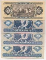 1969. 20Ft + 1975. 20Ft + 50Ft + 1980. 20Ft T:I-,II,II-