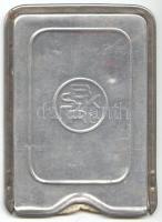 1942-1943 BSZK RT fényképes tanuló bérlet, eredeti fém tokjában