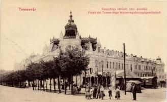 Temesvár Palace of the Temes-Béga water regulation company (small tear)