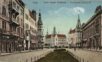 Kolozsvár Ferdinánd street with the Urania cinema (b)