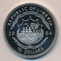 Libéria 2004. 10$ "Szabadság pillanatai-Teréz anya (Nobel-békedíj) 1979." multicolor T:PP
...