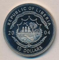 Libéria 2004. 10$ "Szabadság pillanatai-Kutuzov marsall megállítja Napóleon seregeit 1812.&quot...