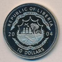 Libéria 2004. 10$ "Szabadság pillanatai-Tienanmen tér 1989." multicolor T:PP
Liberia 2004....
