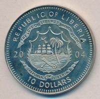 Libéria 2004. 10$ "Szabadság pillanatai-Jean d´Arc 1429." multicolor T:PP
Liberia 2004. 10...
