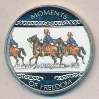 Libéria 2004. 10$ "Szabadság pillanatai-Rákóczi szabadságharc 1703." multicolor T:PP Liberia 2004. 10 Dollars "Moments of Freedom-Rakoczi's War of Independence 1703." multicolor C:PP