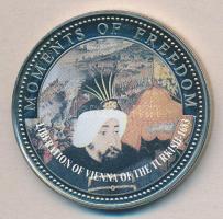 Libéria 2001. 10$ "Szabadság pillanatai-Bécs felmentése a török alól 1683." multicolor T:PP Liberia 2001. 10 Dollars "Moments of Freedom-Liberation of Vienna of the Turkish 1683." multicolor C:PP