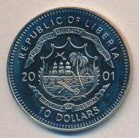 Libéria 2001. 10$ "Szabadság pillanatai-Bécs felmentése a török alól 1683." multicolor T:P...