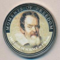 Libéria 2001. 10$ "Szabadság pillanatai-A tudomány szabadsága 16-17. század." multicolor T:PP Liberia 2001. 10 Dollars "Moments of Freedom-Freedom of science 16-17th century" multicolor C:PP