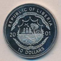 Libéria 2001. 10$ "Szabadság pillanatai-Ülő Bika 1876" multicolor T:PP
Liberia 2001. 10 Do...