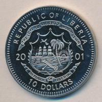 Libéria 2001. 10$ "Szabadság pillanatai-Az ENSZ megalapítása 1945." multicolor T:PP
Liberi...