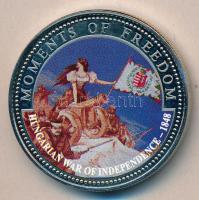 Libéria 2001. 10$ "Szabadság pillanatai-Magyar szabadságharc 1848-49." multicolor T:PP Liberia 2001. 10 Dollars "Moments of Freedom-Hungarian war of independence 1848-49." multicolor C:PP