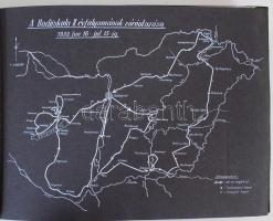 1935-1936 3 katonai harcászati út vizuális naplója házi készítésű album 134 fotóval és 143 beragaszt...