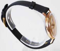 Glashütte mechanikus férfi karóra, új bőr szíjjal jól jár / 
Glashütte Automat men's wristwatch...