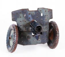 Fém tarack makett / 
Metal model of a howitzer, 16x8cm
