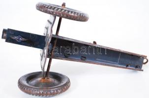 Fém tarack makett / 
Metal model of a howitzer, 16x8cm
