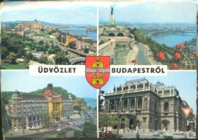 72 db modern budapesti és balatoni képeslap / 72 modern Budapest and Lake Balaton postcards