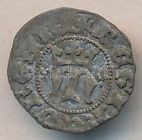 1383. Denár Ag "Mária" T:2 Hungary 1383. Denar Ag "Maria" C:XF Huszár 566., Unger I.: 442.f