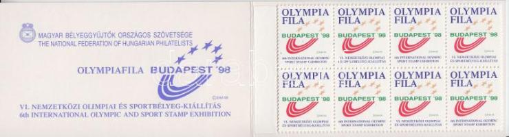 1998 Olimpiafila levélzáró bélyegfüzet