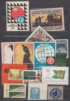 1918-2006 40 klf régi és modern levélzáró bélyeg